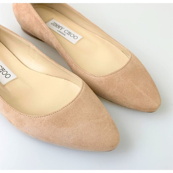 NWT JIMMY CHOO Suede Flats - Picture 6 of 9